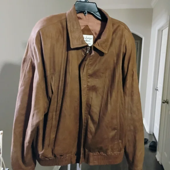 Latigo Tan Bomber Jacket - Picture 1 of 11